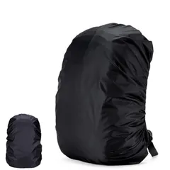 【人気商品】防水 防水 軽量 ザックカバー 梅雨対策 雨よけ 通勤 レインカバー 通学 リュックカバー 登山 35リットル用 災害対策 防水バックパックレインカバー 多様な用途（ブラック） [FineGood]