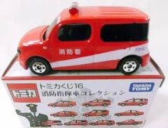 トミカくじ16 消防指揮車コレクション ノア赤 - メルカリ