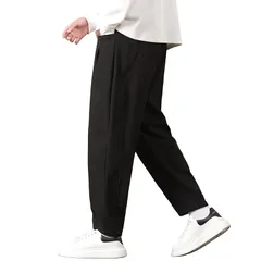 【新品】 [Fasshonrida] サルエルパンツ メンズ ズボン 極暖 裏フリース バルーンパンツ 防寒 裏起毛 アラジンパンツ 大きいサイズ バギーパンツ 無地 ずぼん オシャレ ボトムス カジュアル ゆったり テーパードパンツ 9分丈 イージーぱん 0