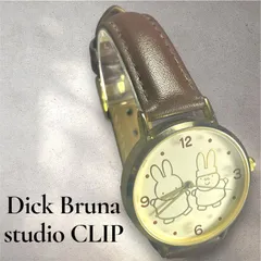 Dick Bruna ディックブルーナ studio CLIP ミッフィー × スタジオクリップ コラボ レディース腕時計