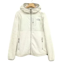 ザノースフェイス THE NORTH FACE NAW45003 DENALI HOODIE デナリ フーディー ボア フリース ジャケット L ホワイト系