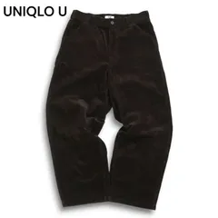 UNIQLO U ユニクロ ユー ルメール 秋冬 コーデュロイ★ ワイド ワーク パンツ Sz.79cm メンズ