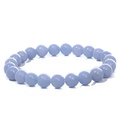 【京珠堂】エンジェライト ブレスレット レディース 天然石 パワーストーン (AAA 8mm) 0