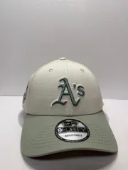 Newera オークランドアスレチックス ワールドシリーズ1972 9forty ストラップバックキャップ ツートンカラー