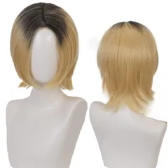 新品 孤爪研磨 コスプレ ウィッグ こづめ けんま cosplay wig フルウィッグ＆ウィッグネット付き 変装用 仮装 耐熱ウィッグ クリスマス ハロウィン 文化祭 学園祭 撮影用 コスプレ小物