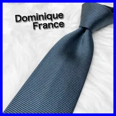 Dominique France★ドミニクフランス ネクタイ スリークラウン 馬具柄 グレー ビジネス イベント パーティー プレゼント