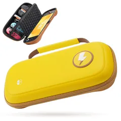 【2025年新版モデル 最高の贈り物】ケース対応機種 Switch 2, スイッチ2ケース 収納バッグ, 画面保護のためのアップグドット付きハニカムパネル強化 防塵 防水 耐衝撃 大容量 ゲームカード10枚コントローラー/ドック/ケーブル イヤホンなど小物 1