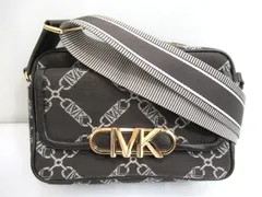 マイケルコース MICHAEL KORS クロスボディバッグ ショルダーバッグ ブラウン系 14×21.5×6cm 中古■