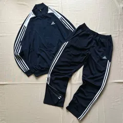 2005年8月製　00s　archive　old adidas　オールドアディダス　ハイネック　トラックジャケット　ストレートシルエット　トラックパンツ　上下セットアップ　ジャージ　光沢感　パフォーマンスロゴ刺繍　3 stripes　Y2K　テック　C-BOY