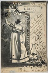 少女 70 フランス ヴィンテージ ポストカード アンティーク - メルカリ