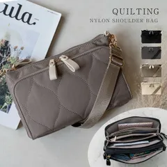 楽天市場レディースバッグ部門ランクイン！ 多機能コンパクトなナイロンショルダーバッグ おでかけや旅行に♪ お財布代わりとして！  母子手帳やママグッズの収納に オシャレで落ち着いたカラーの4色展開