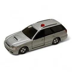 【トミカ】スバル レガシィツーリングワゴン (BH型／捜査用覆面パトロールカー／シルバー)セットばらし【ルース品／状態ランクS】緊急車両！現場に急行せよ！