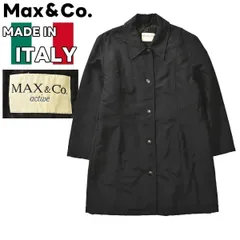 イタリア製 MAX & CO マックスアンドコー 裏キルティング コート 42