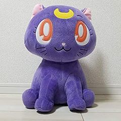 [중고] [매우 좋은] 미소녀 전사 세일러 문 엄청 봉제 인형 루나 약 36cm