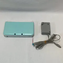 【動作品】Nintendo/ニンテンドー3DS/LL/ライトブルー/ホワイト/本体/充電器/No.4222