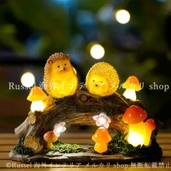 ガーデンライト ソーラー ハリネズミ 樹脂 太陽光 アニマル 動物 ガーデンオブジェ ガーデニング 雑貨 ガーデン雑貨 ガーデンインテリア ガーデン インテリア 庭の装飾 お洒落 おしゃれ 8-14