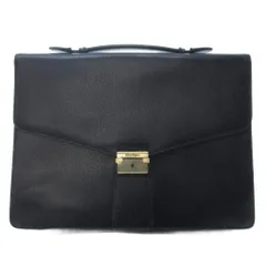極美品　希少　フェラガモ　ビジネスバッグ　ブリーフケース　本革レザー　黒 2025年最新】Salvatore Ferragamo メンズ ビジネスバッグの人気