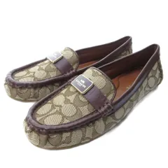 【送料無料】COACH コーチ モナ ドライバー ローファー チョーク 24cm Amazon | [コーチ] 靴 レディース アウトレット ドライバー