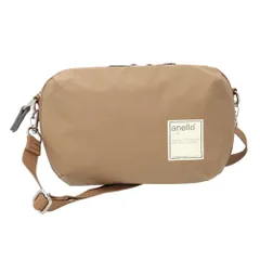 ☆ BE.ベージュ ☆ anello サークル 多機能ミニショルダー アネロ anello ショルダーバッグ ATS0656 お財布ポシェット ショルダーバック 斜めがけバッグ ミニショルダー 財布機能付き レディース メンズ 小さめ 旅行 通勤 撥水