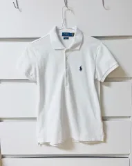 ポロラルフローレン 白 カラ―半袖Tシャツ 新品