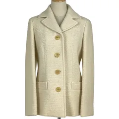 バーバリー BURBERRY ロゴ ハーフコート チェック柄 アウター その他コート ベージュ レディース 【中古】