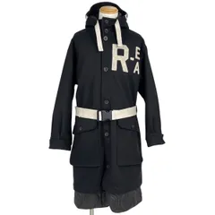 エンポリオ・アルマーニ Emporio Armani ロゴボタン ロングコート 防寒 フーディ アウター その他コート ブラック メンズ 【中古】のサムネイル