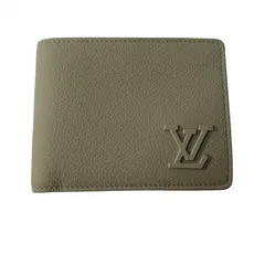 未使用 ルイ ヴィトン LOUIS VUITTON アエログラム ポルトフォイユミュルティプル IC M82274 小銭入れなし