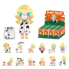 新品 POP MART Baby Molly & Baby Tabby シリーズ 【1ピース】 ポップマート ガチャガチャ ブラインド ボックス フィギュア プラモデル プレミアム おもちゃ PVC ソフビ オリジナル キャラクター 誕生日 プレゼント