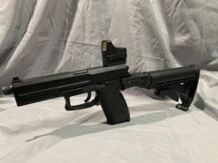 FCW P320 AXG プラフレームキット ブラック グリップ ロアフレーム