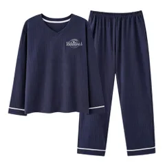 [HOOFESAN] パジャマ レディース ルームウェア 長袖 上下セット 秋 冬 ルームウェア 可愛い 快適 通気 肌に優しい 伸縮性あり 着?せ効果 寝巻き 保温 部屋着 綿 ゆったり おしゃれ M-XL