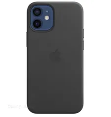 未使用 Apple 純正 iPhone12 mini レザーケース ブラック 黒 MagSafe対応 アップル 並行輸入品 新品 apple純正ケース SIBA12mini