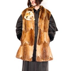 Bergdorf Goodman vintageスエード フリンジ ベスト M | Mercari