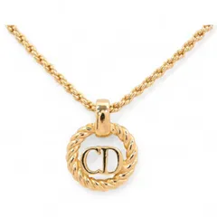 ディオール ネックレス CDロゴ ラウンド Aランク di6606bb