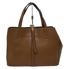 BARCOS(バルコス) ハンドバッグ - ライトブラウン レザー