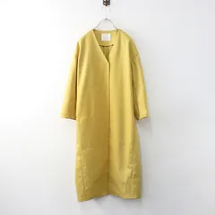 美品 定価41040円 プラージュ plage アイアスボンディングコート 36 イエロー┃羽織 ハオリ【2400014648478】のサムネイル