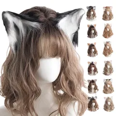 新品 [Ligwon] 猫耳 カチューシャ ロリータ ヘッドドレス 獣耳 リボン ヘアアクセサリー 髪飾り 蝶結び レース ねこ耳 ゴスロリ メイド 仮装小物 森ガール ヘッドアクセサリー かわいい ハロウィン パーティー イベント 学園祭 文化祭 お茶会