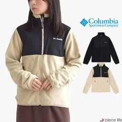 コロンビア Columbia ジャケット レディース フリース アウター  暖かい 保温 ストレッチ 撥水 スタンドネック  ブラック ベージュ M L PL1380