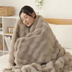 ⭐タンスのゲン 袖付き掛け布団 180×200cm シングル スノーグレー 