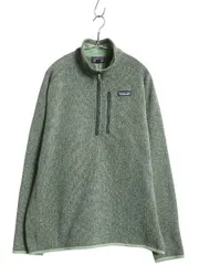 【お得なクーポン配布中!】 パタゴニア ベターセーター ハーフジップ メンズ L / 古着 19年製 アウトドア フリース セーター 裏起毛 プルオーバー ジャケット ブルゾン