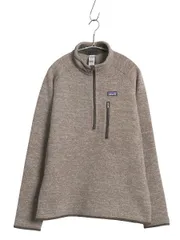 【お得なクーポン配布中!】 パタゴニア ベターセーター ハーフジップ メンズ L / 古着 13年製 アウトドア フリース セーター 裏起毛 プルオーバー ジャケット ブルゾン