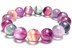 白妙◆バイカラーフローライト×アイオライトピアス✧14kgf 白妙◇バイカラーフローライト×アイオライトピアス✧14kgf