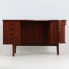 ヴィンテージ　北欧家具　チーク材　キドニーデスク　デンマーク ヴィンテージ 北欧家具 チーク材 キドニーデスク デンマーク Kai