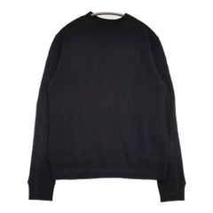 ファノストゥディオズ トレーナー スウェット ブラック ハート刺繍 ゆったり fano studios ファノ ストゥディオス オープンショルダー リブニット