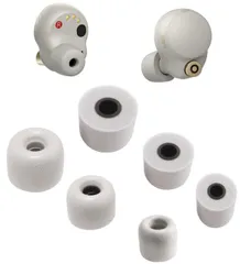 A-Pcas 低反発イヤーピース SONY用 1000xm5用 1000XM4用 ウレタン製ノイズキャンセリングイヤーピース LinkBuds S用 WF-LS900N用 WF-C700用/C500用 記憶フォームイヤーチップ Fit in the Case