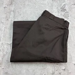 Dickies　ディッキーズ　ダブルニー　ワークパンツ　ボトムス　古着　ブラウン　茶色　W38 L30