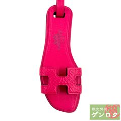 新品HERMES オラン ナノ チャーム ピンク - メルカリ
