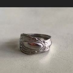 フォーク バングル スプーンリング セット エイジング加工 - メルカリ