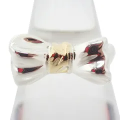 K18リボンリング　1025K2509 楽天市場】リボンモチーフリング k18の通販