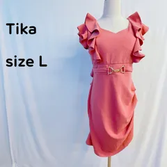 ［ティカ］ キャバドレス ナイトドレス セクシー ミニワンピース ウエストマーク