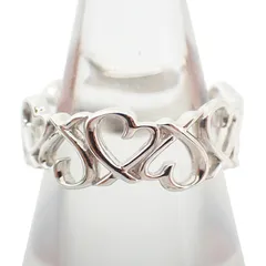 TIFFANY/ティファニー/Ag925/ラビングハート/エタニティリング /12号